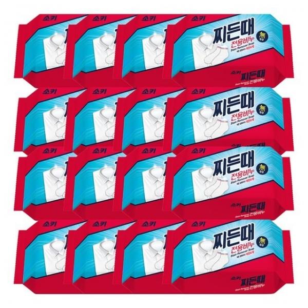 무궁화 소키 찌든때 전용비누 150g X 16개