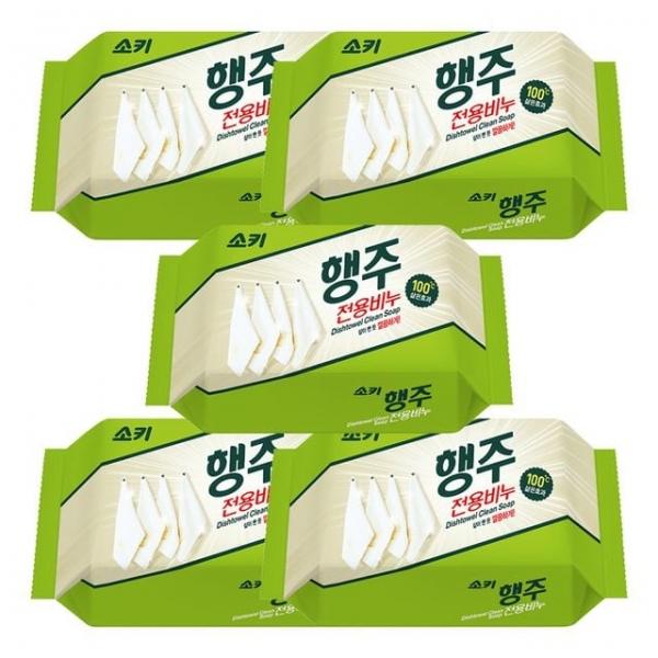 무궁화 소키 행주 전용비누 150g X 5개