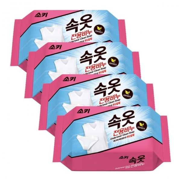 무궁화 소키 속옷 전용비누 150g X 4개