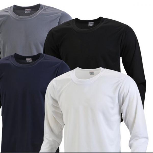 쿨론 라운드넥 긴팔(3XL)/냉감/쿨론티/특대사이즈