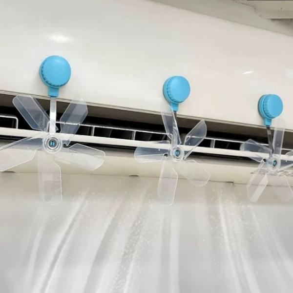 벽걸이 에어컨바람개비 에어컨프로펠러 무동력 실링팬