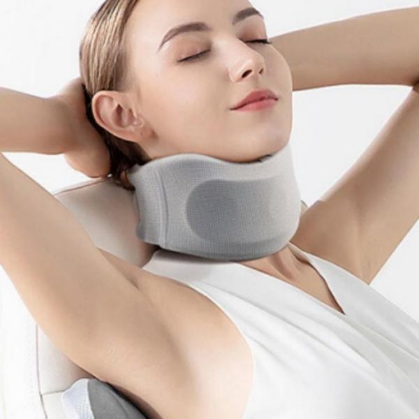 통풍형 목보호대 목고정 거북목 견인기 보조기