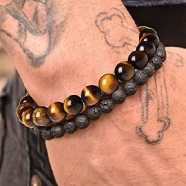 호안석팔찌 화산석 석 소원 팔찌 행운 불교 오닉