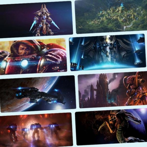 스타크래프트 B 게이밍장패드 L 800x300x4mm 리마스터