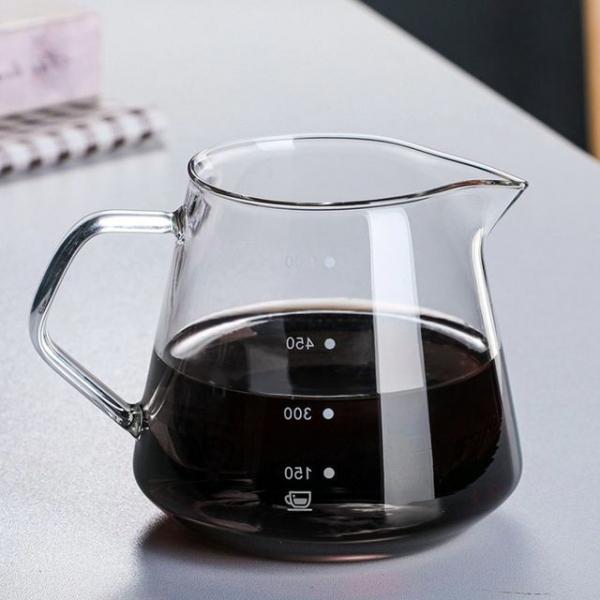 내열유리 커피서버(600ml)계량 핸드드립서버