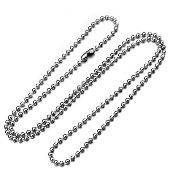 볼체인 목걸이 군번줄 50cm 30p