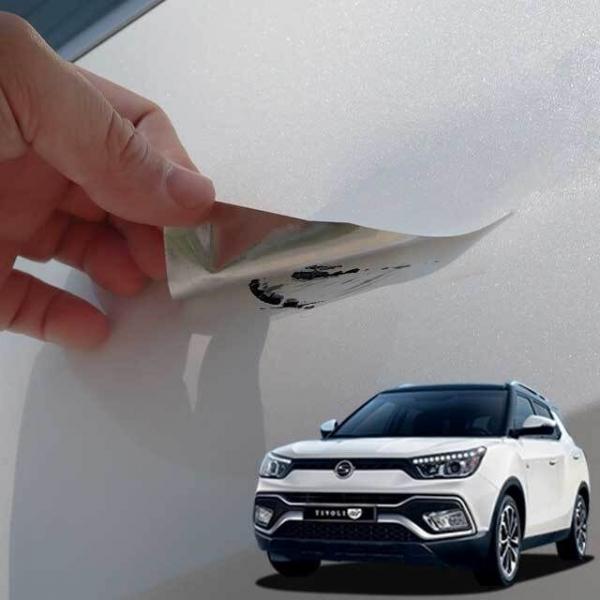 티볼리 붓펜 스티커 WAA 그랜드화이트 페인트