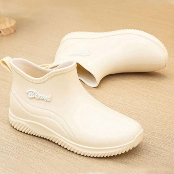 미끄럼방지 레인 부츠 장화 소프트 레인부츠 로우