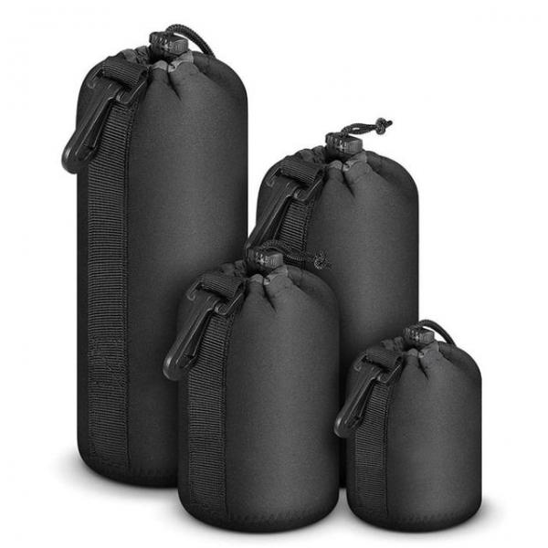 카메라 렌즈 파우치 4종세트 방수 포켓 보호커버