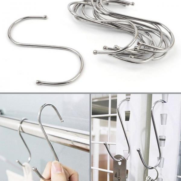 S자형 고리 10P 특대형 S고리 S걸이 벽 진열대 후크