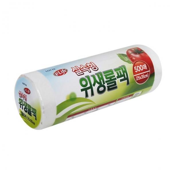 롯데위생롤팩(실속형)25x35x500매