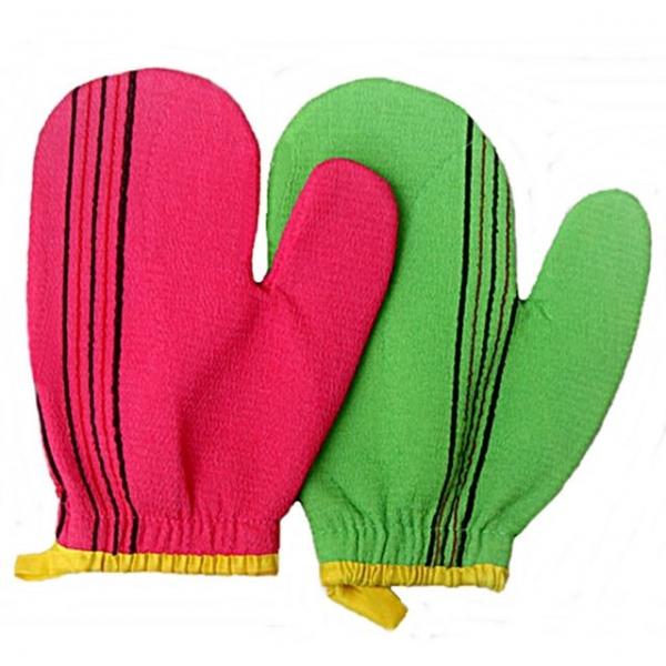 엄지손가락장갑 때타올 2P 때수건