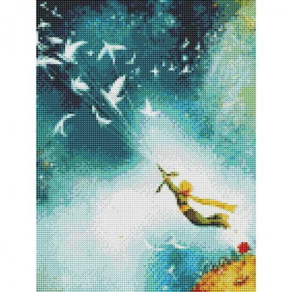 하모니아트 보석십자수 30x40 어린왕자2