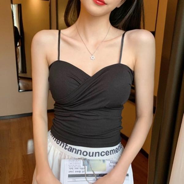 캡내장 꼬임 나시티 이너탑 HH-Z22