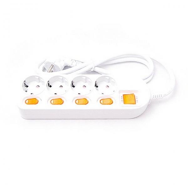 국산 개별멀티탭 4구 2호 1.5M 멀티탭 멀티콘센트