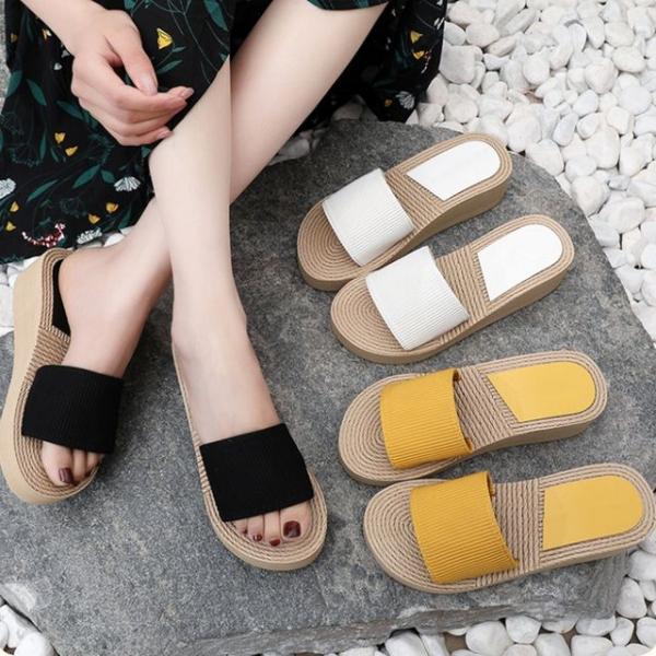 이쁜 푹신한 밴딩 슬리퍼 통굽 슬리퍼 학교 실내화