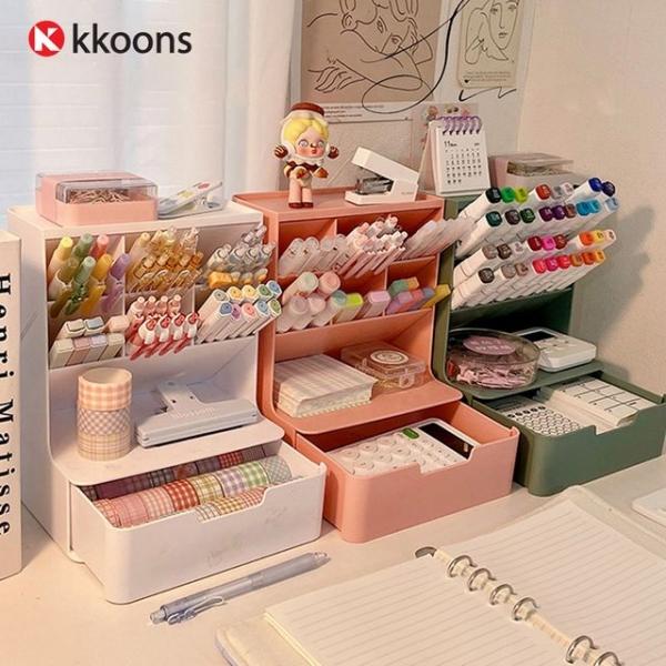 다용도 필기구 정리함 책상 연필 볼펜 꽂이 홀더