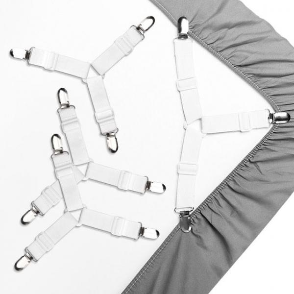 Y형 집게클립 세트 침대시트고정밴드 이불고정핀 패드