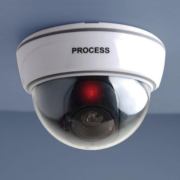 돔형 모형CCTV 점멸LED 방범용 가짜CCTV 건전지형