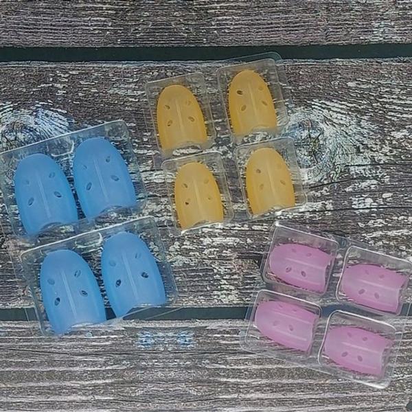 플러스 마찰력 2배 손가락 고무/실리콘 골무 8개