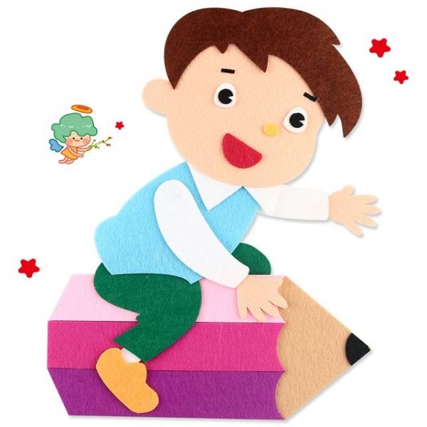 7000 펠트 연필타는남아