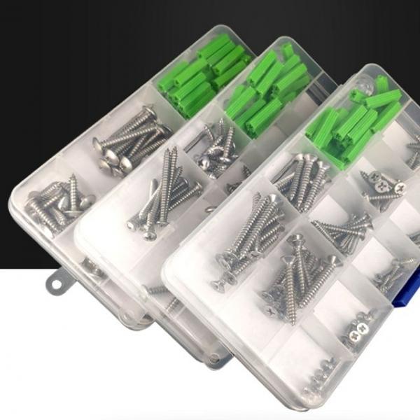 키밍 나사 칼브럭 세트 나사못 가정용공구 수납케이스