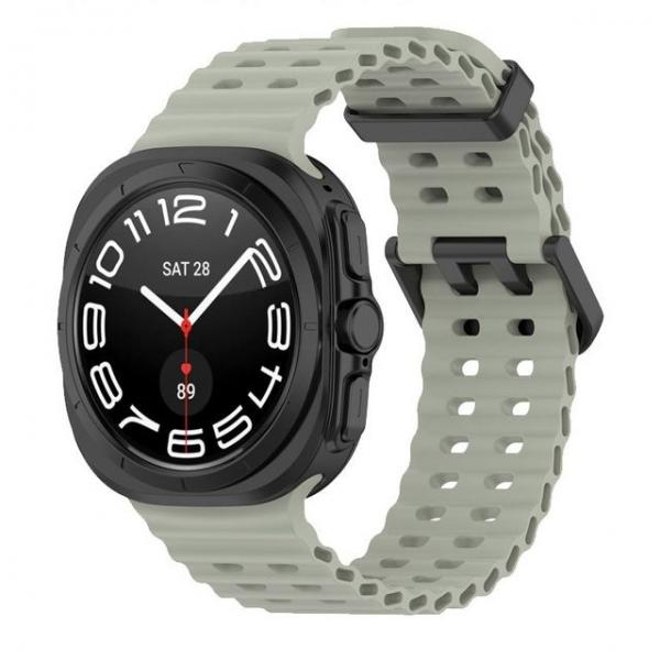 갤럭시워치7울트라 전용 더블홀 스포츠 실리콘 밴드