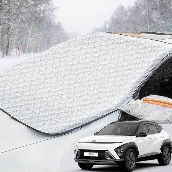 디올뉴 코나 성에방지 앞유리커버 자동차 앞유리 덮개