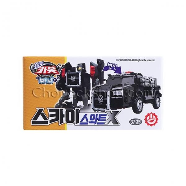 헬로카봇 미니 스카이스와트X 로봇 자동차 장난감