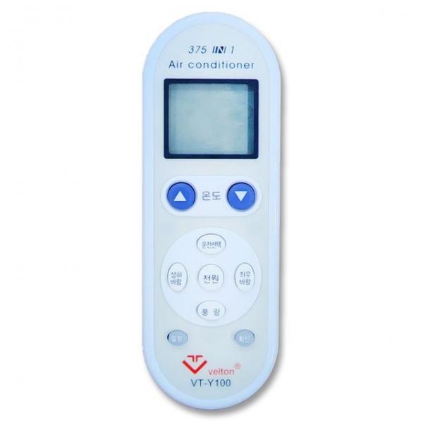 만능 에어컨 리모컨  LG 휘센 대우 위니아 캐리어 하이얼 스탠드 벽걸이 VT-Y100