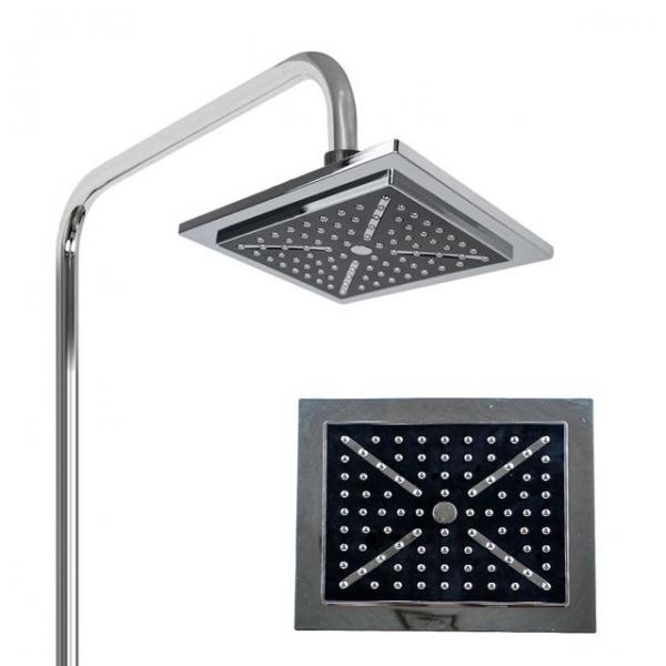 해바라기대헤드 사각 블랙/샤워헤드 욕실 절수 교체