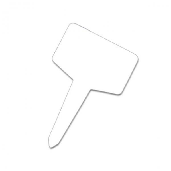 식물라벨 (T자형 대) 흰색 100개1묶음 식물이름표