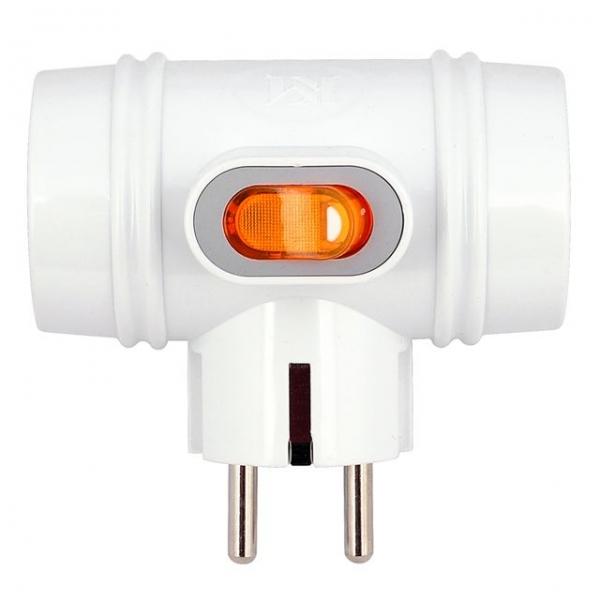 콘센트 고용량 접지 멀티탭 3구 T형 탭스위치 16A