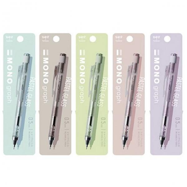 톰보 파스텔 글라스 샤프 0.5mm 2P 일본 문구 필기구