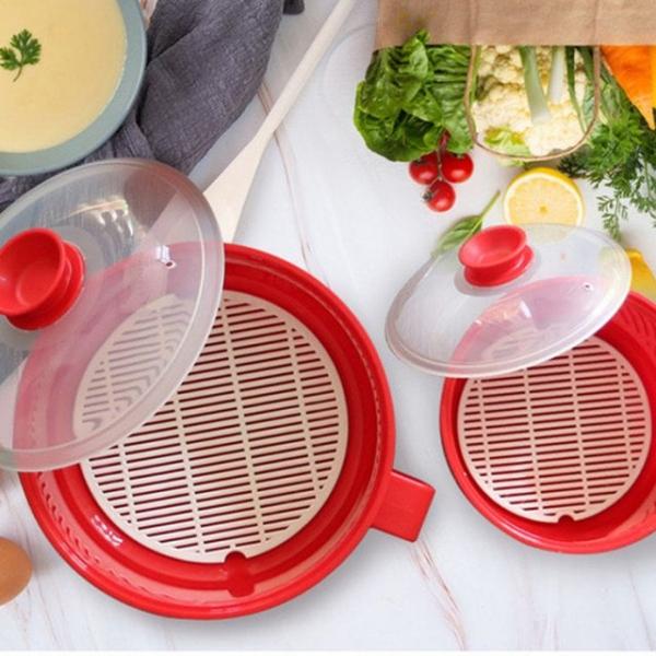 니본 핸디형찜기 2종세트 스마트찜기 손잡이 보관용기