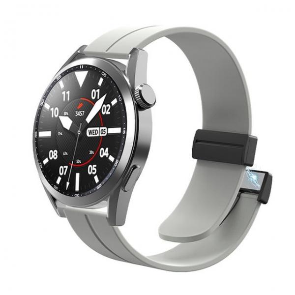 갤럭시워치46mm 42mm D버클 자석식 실리콘밴드 스트랩