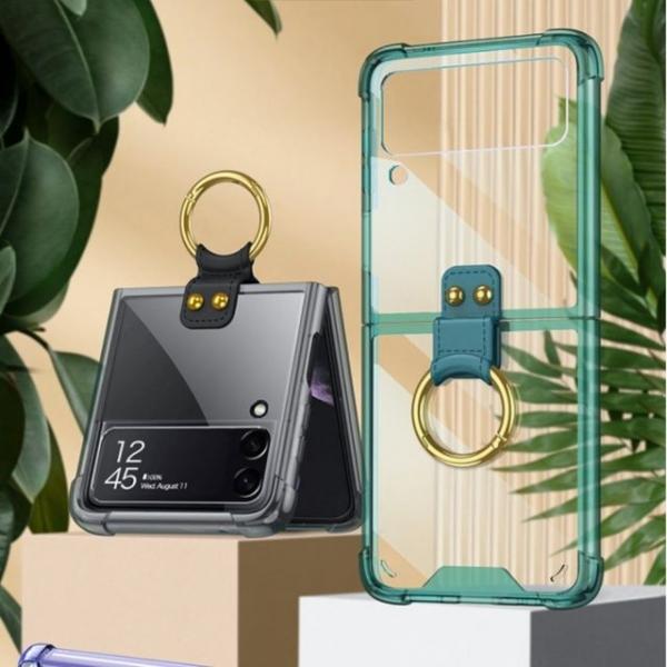 갤럭시 Z플립4 링고리 투명 에어범퍼케이스