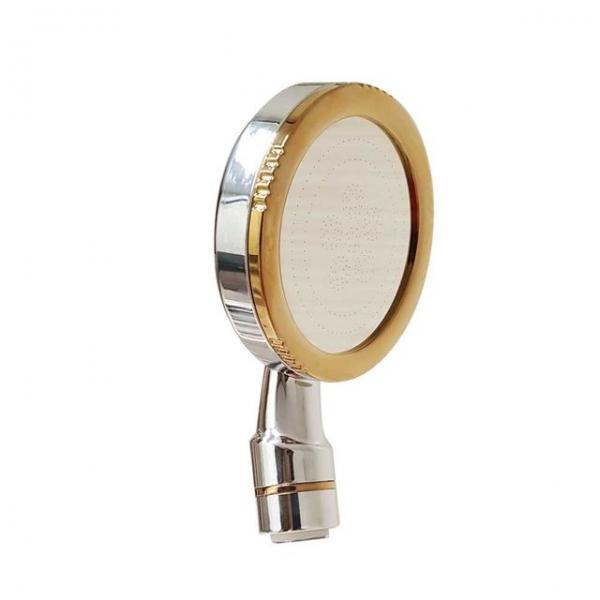 수압상승 필터샤워기헤드 골드 숏샤워기헤드