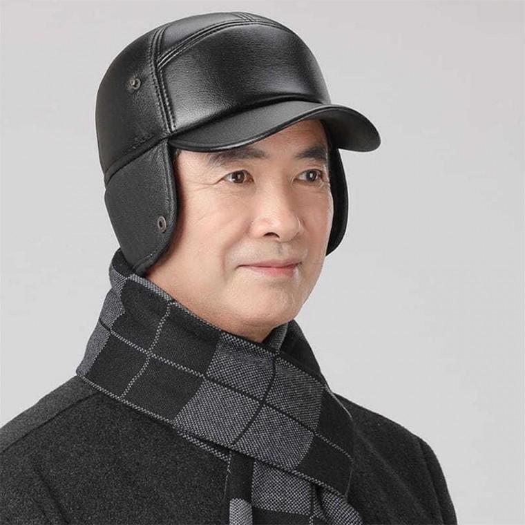 남여공용 겨울 귀도리 방한 털 귀도리 방한 귀달이 군모 방한 겨울 털모자