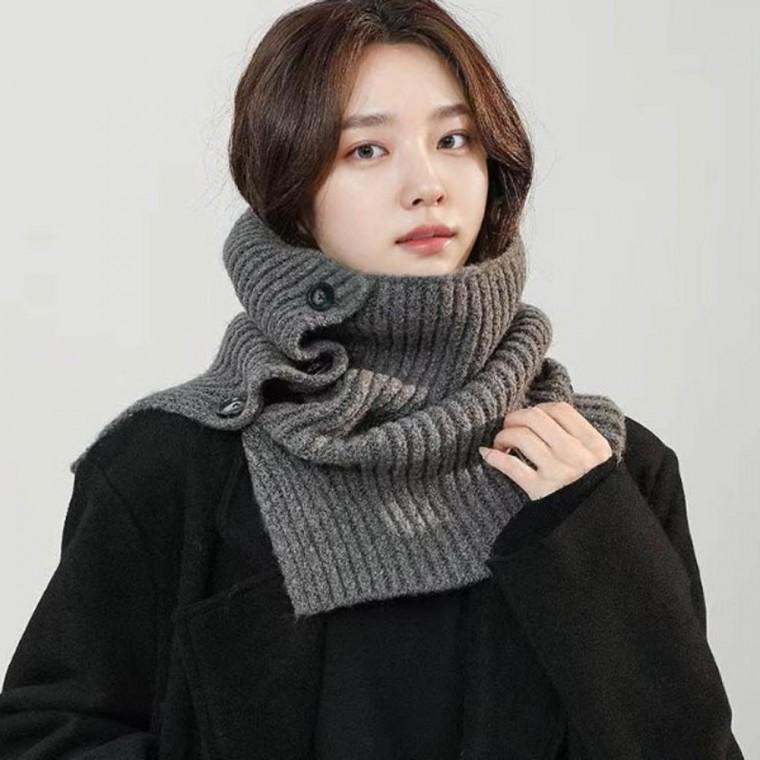 따듯하게 목을 귀여운 넥워머 보호 소재 부드러운 여성 목보호 겨울용품