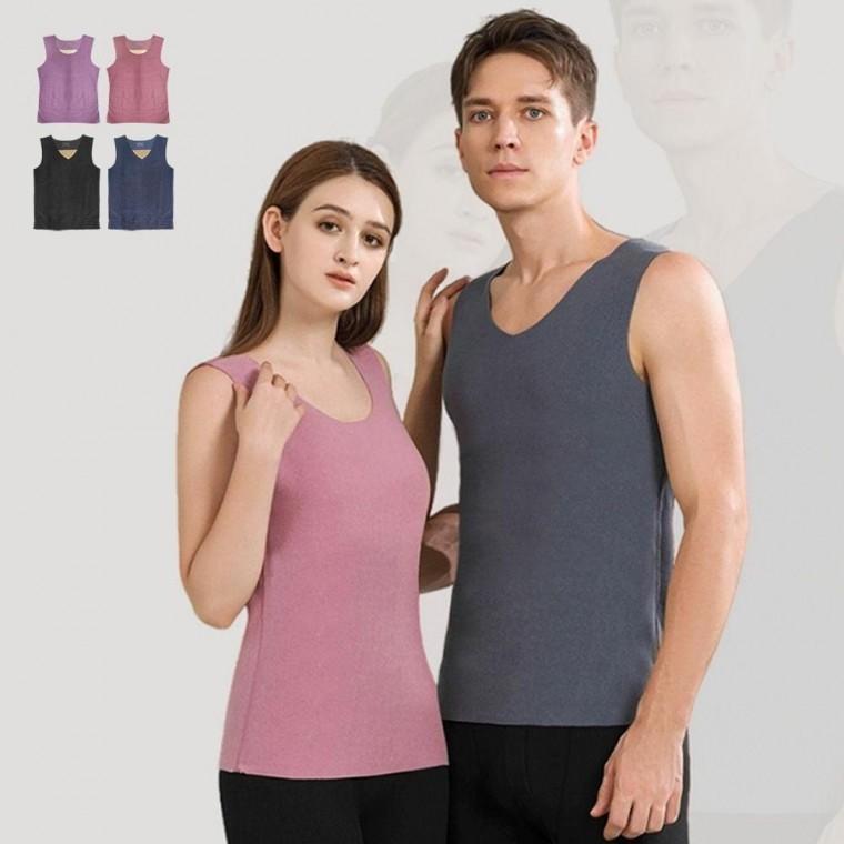 기모나시 보온 겨울내의 속옷 민소매 런닝 님여 여름 민소매런닝 내의