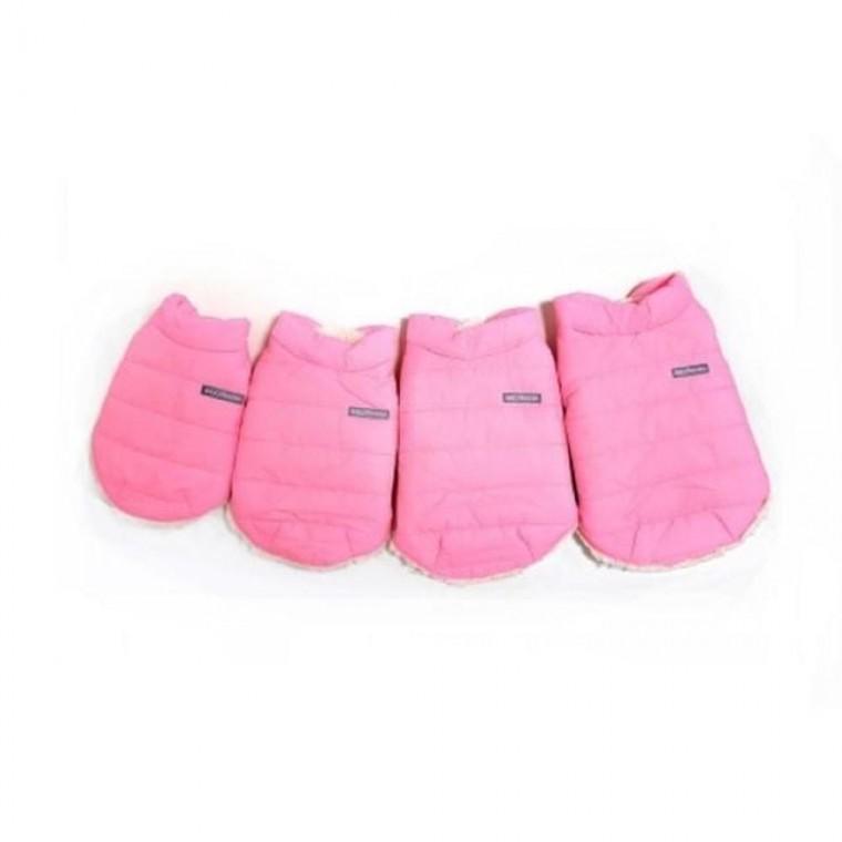 패딩 세이치즈 핑크 강아지 옷 의류 패션 애완동물 패딩 겨울옷 핑크