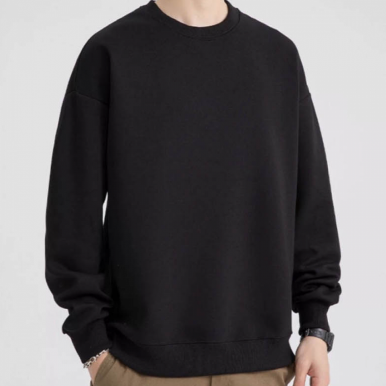 오버핏 넉넉한 맨투맨 무지 남성 긴팔티 기모 겨울 루즈핏티셔츠 겨울 남성