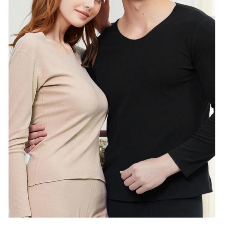 여성 남성 심리스 상하의세트 얇은 보온내의 기모내복 겨울 의류 기모 남성