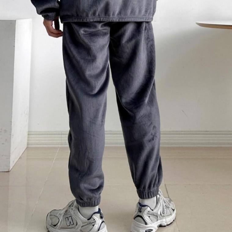 골덴 남자 밴딩 트레이닝 조거 양털 바지 팬츠 겨울 따뜻한바지 겨울바지