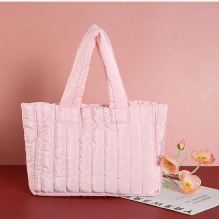 토트백 패딩 겨울 캐주얼 여성 데일리 통스타일 패딩 겨울 토트백 여성