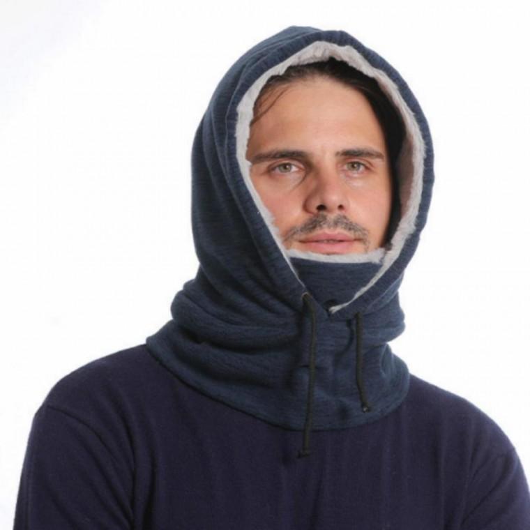 융털 남녀공용 겨울 기모 방한 후드 모자 넥워머 잡화 융털모자 방한 패션