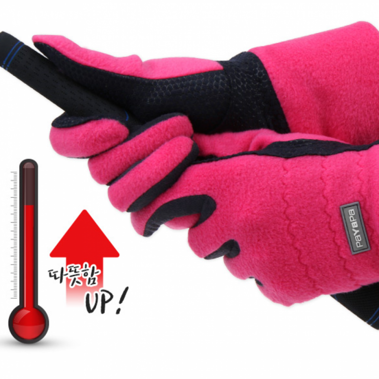 겨울 여성 골프장갑 골프장갑 여자 양손 방한 기모 방한 기모 용품 골프