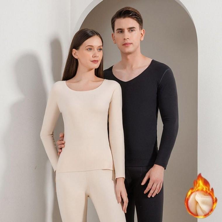 양면피치 남녀 기모 얇은내복 남성내복 여성내복 내복세트 겨울내복 헴라인