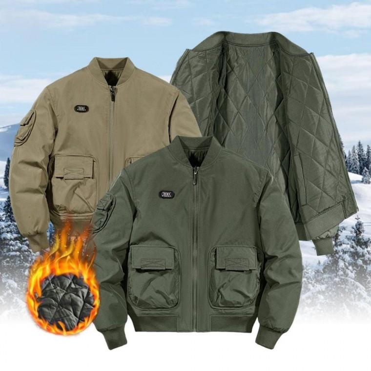 겨울 방한 숏 블루종 항공점퍼 작업복 블루종 깔깔이패딩 의류 숏패딩 패딩